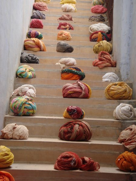 Turbans of every color!