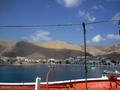 Santorini from ferry