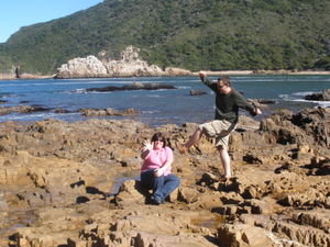 Louise and Ross in Knysna