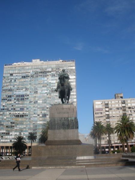 Plaza in Montevideo