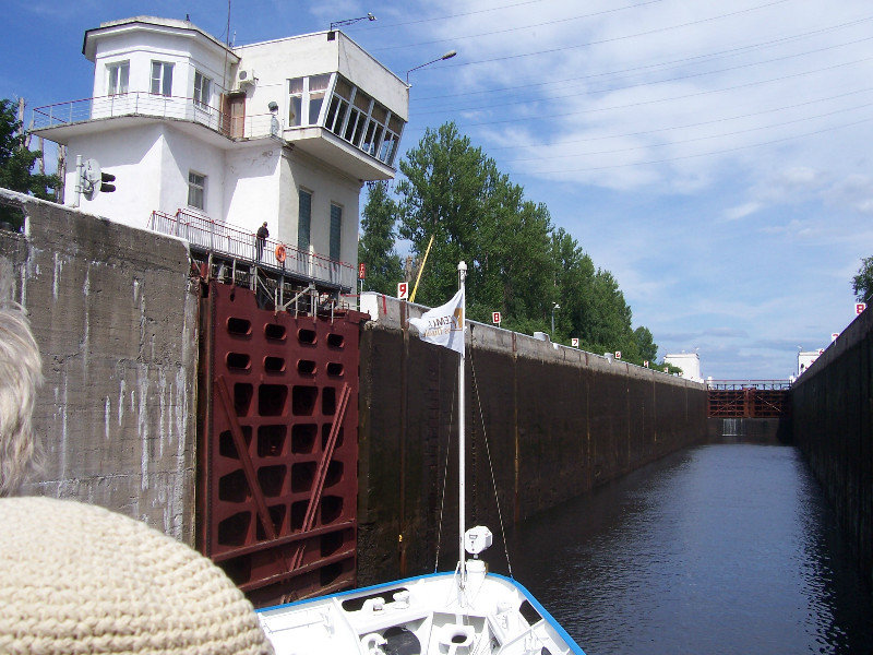 Volga-Baltic canal lock