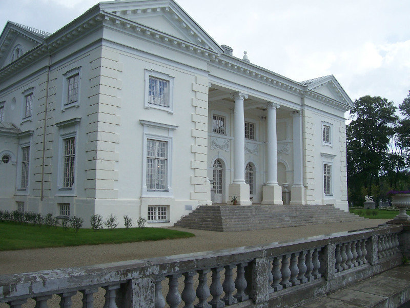 Lake side mansion