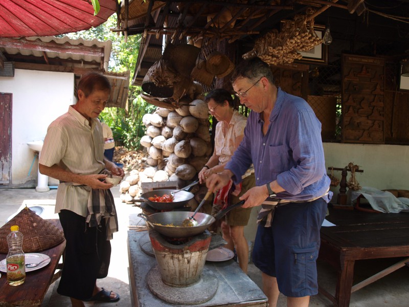 Thai cooking lesson