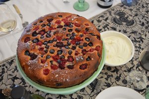 Sinfully Delicious Berry Cake