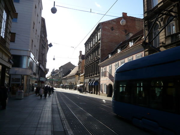 Walking in Zagreb