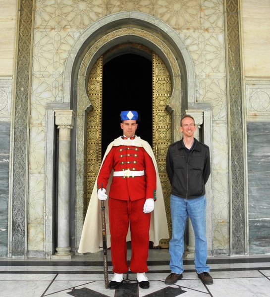With a Royal Guard