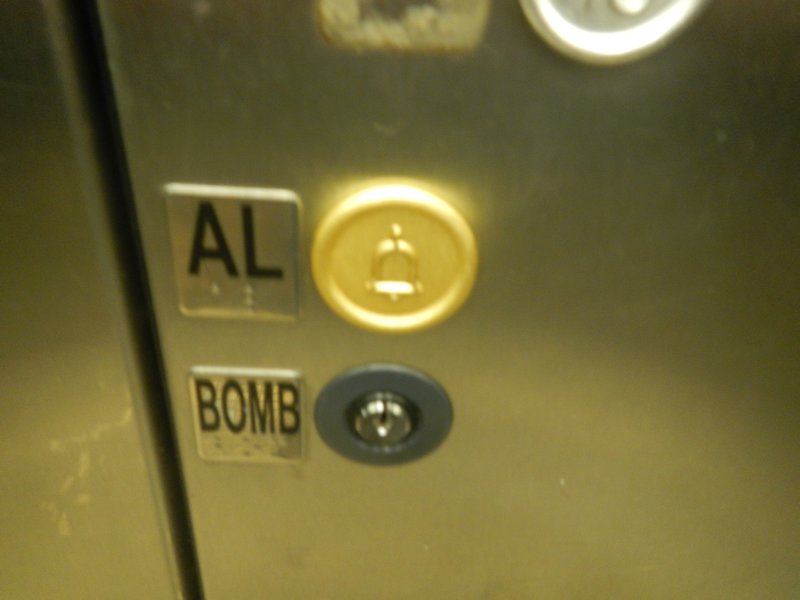 Bomb? In the Elevator in My Hotel