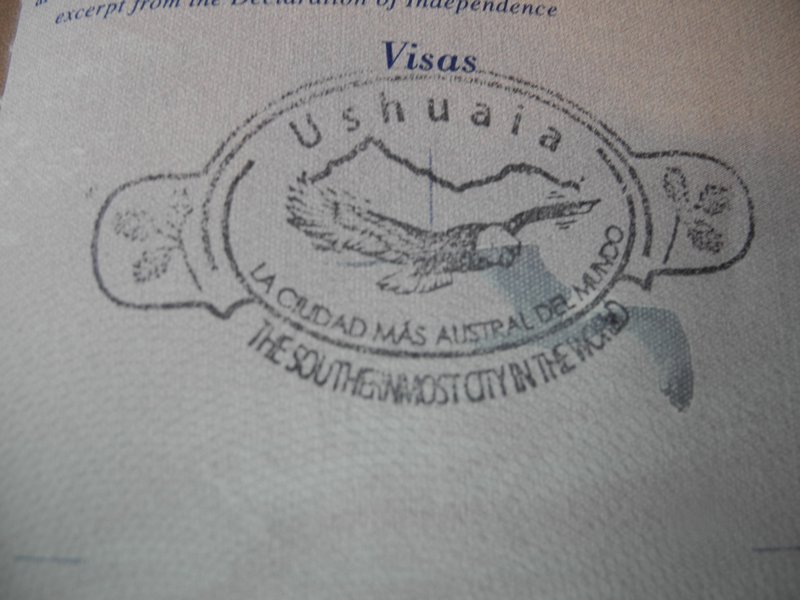 End of the World Passport Stamp