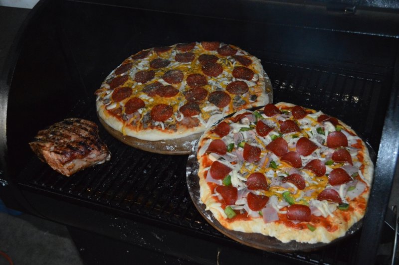 Pizza on the Smoker