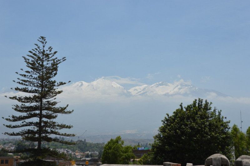 Volcanoes from the Convent
