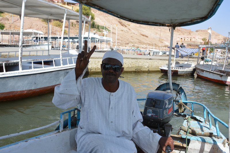 Our Nubian Boat Captain