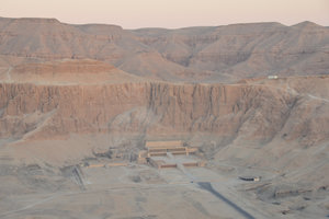 Temple of Queen Hatshepsut from the Air