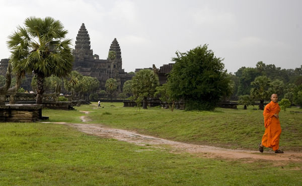 Buddhist Monk - Angkor Wat