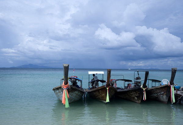 Longtail boats - Ko Phi Phi