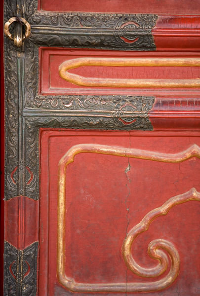 Door in the Forbidden City (Beijing)