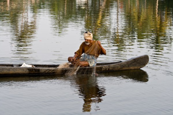 canal fisherman