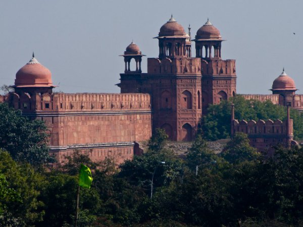 Red Fort from a distance