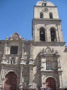 Iglesia at Plaza San Francisco, La Paz