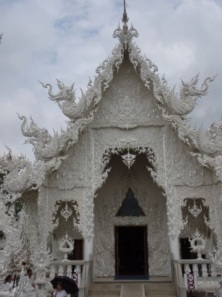 White Temple Entrance