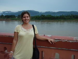 That's Laos in the background