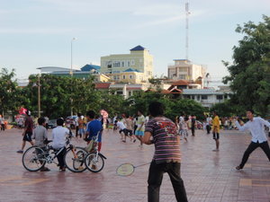 Central Park of Phnom Penh