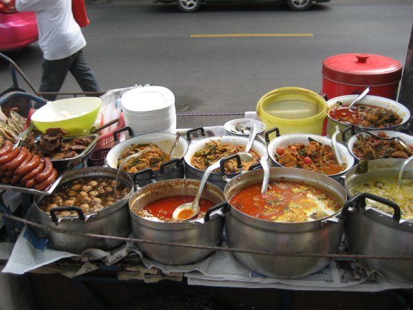 Food stall from Nicki's camera in Bangkok