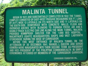 Malinta Tunnel Info