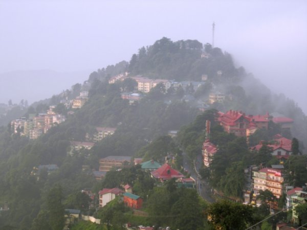 Shimla in cloud