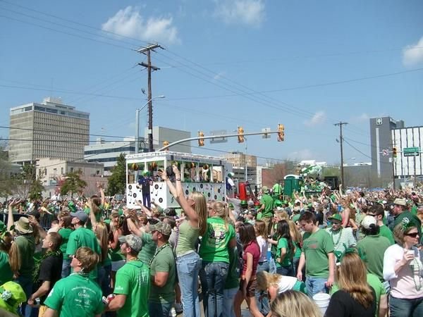 Parade route on State St.