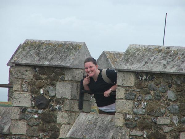 Amanda at Dover Castle