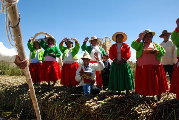 Bye Bye from the Uros