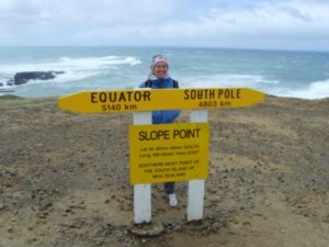 The most southernly point in the South island