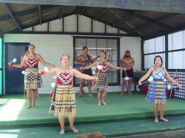 Maori cultural performance