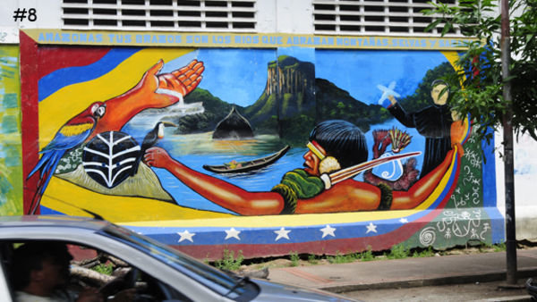 Mural in Puerto Ayacucho