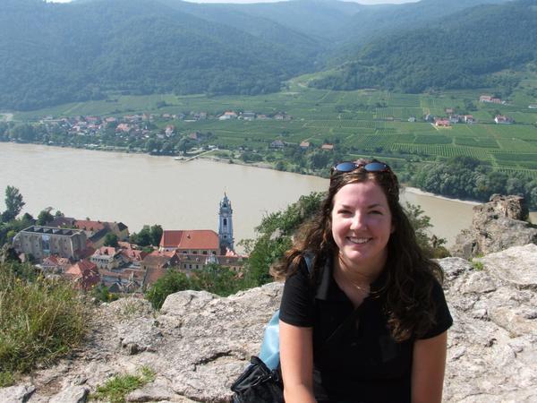 Me overlooking Danube