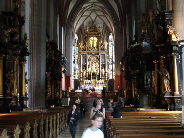 Inside Pfarrkirche St. Michael