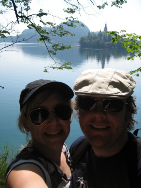 Us at Lake Bled