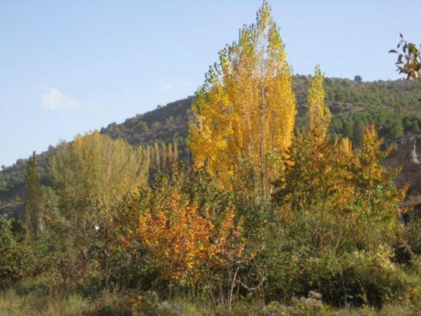 Changing colours around Cuenca