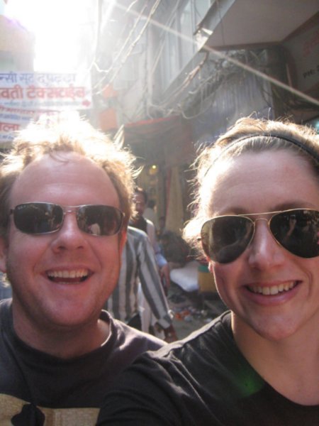 Riding through the alleys of Old Delhi