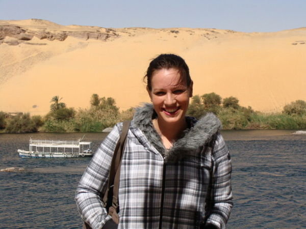 Amanda in Aswan