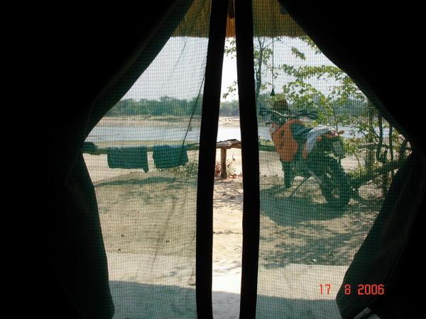 Safari tent at Luangwa