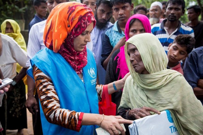 More than 500,000 Rohingya refugees have arrived since 25th August