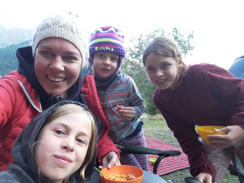 Solo parenting camping with 3 kiddies