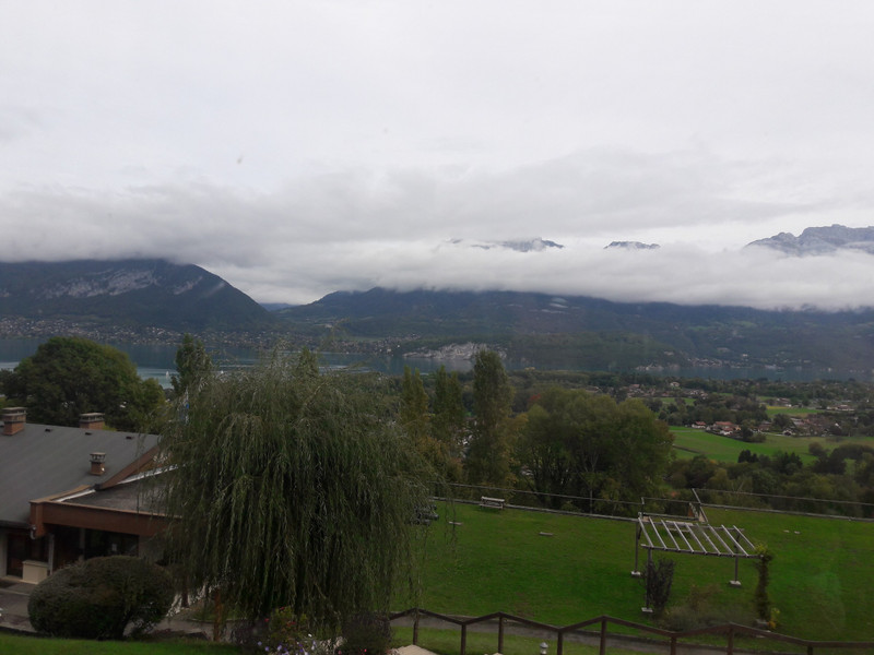 View from the venue at Annecy