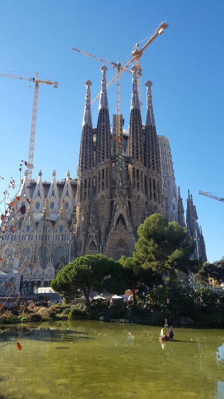Sagrada Família was started in the 1882 and the plan is to finish in 2026
