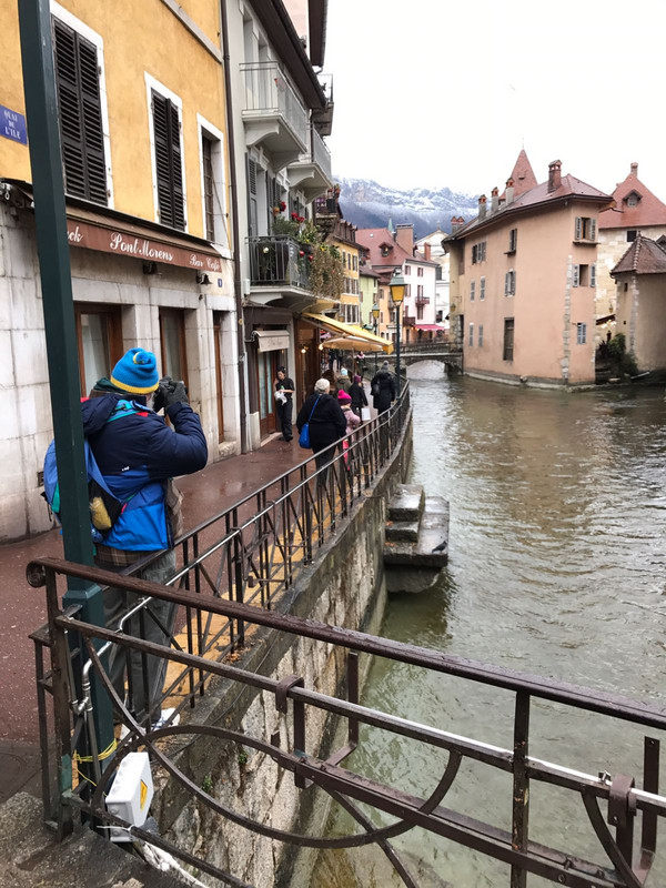 Old town in Annecy, France