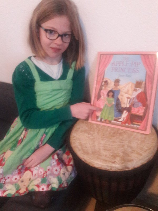 Applepip princess for World Book Day