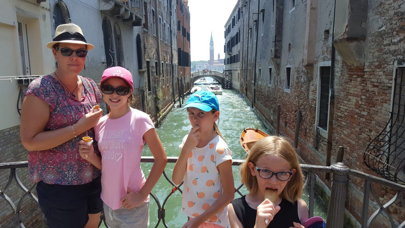 Ice cream and canals