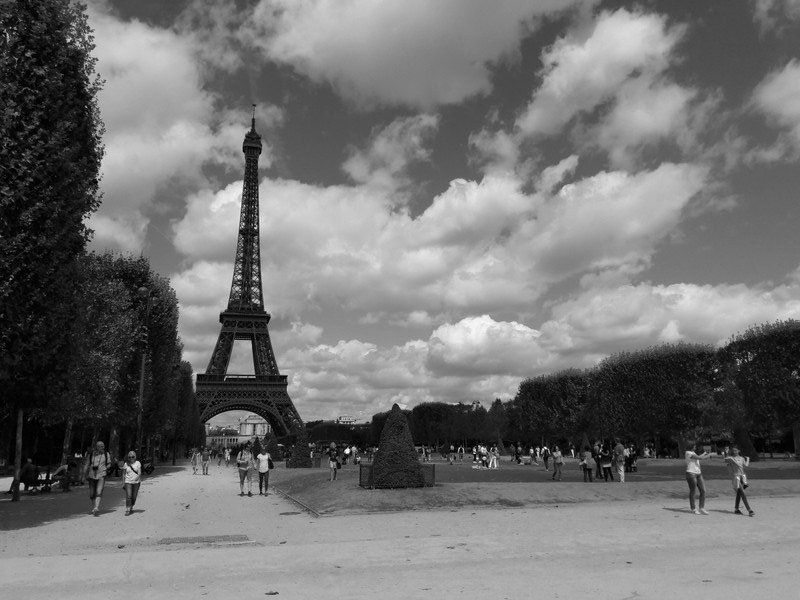 The Eiffel tower!