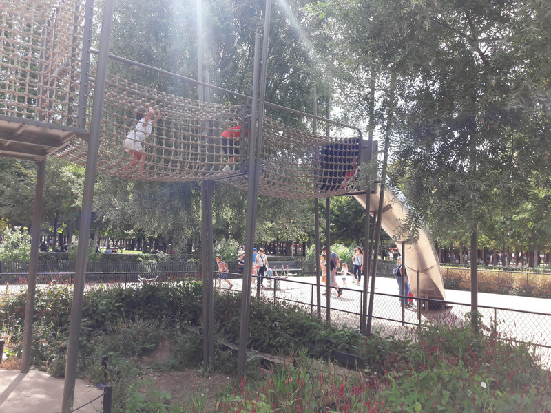 Another cool playground, near the park before the Louvre